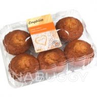 Compliments Muffins Carrot 600G