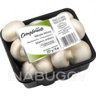 Compliments Mushrooms Whole White 227G