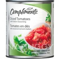 Compliments Tomatoes Diced with Italian Seasoning 796ML