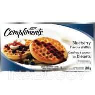 Compliments Waffles Blueberry 280G