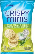 Crispy Minis Rice Chips Sour Cream & Onion 100G