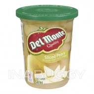 Del Monte Sliced Pears 540ML