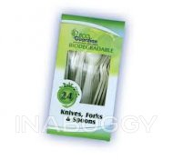 Eco Guardian Biodegradable Cutlery 24EA