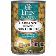 Eden Organic Garbanzo Beans 398ML