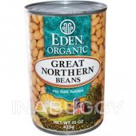 Eden Organic Great Northern Beans 425G