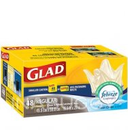 Glad Kitchen Catcher Clear Easy - Tie 48EA