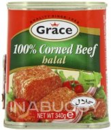 Grace Corned Beef Halal 340G