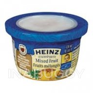 Heinz Strained Baby Food Mixed Fruit 128ML
