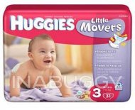 Huggies Little Movers Diapers Stage 3 31EA