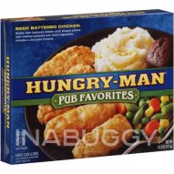 Hungry Man Chicken Beer Battered Pub 411G