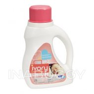 Ivory Snow Laundry Detergent Hypoallergenic 1.18L