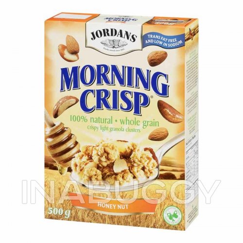 Jordan's Morning Crisp Honey Nut 500G - Safeway, Saskatoon Livraison  d'épicerie