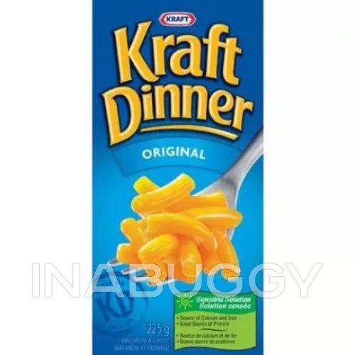 Kraft Dinner Original Macaroni & Cheese 