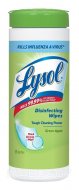 Lysol Disinfecting Wipes Green Apple 35EA