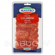 Mastro Salami Calabrese Hot Sliced 125G