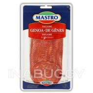 Mastro Genoa Salami Hot Sliced 100G
