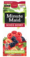 Minute Maid® Mixed Berry 1.75L Carton