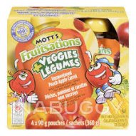 Mott Fruitsations Fruit Rockets Unsweetened Peach Apple Carrot 360G