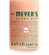 Mrs. Meyer's Dryer Sheets Geranium (80CT)