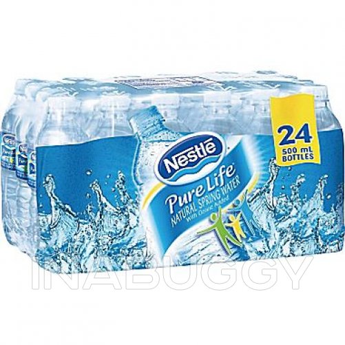 Nestles Spring Water 24/16.9oz Plastic Bottles