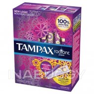 Tampax Radiant Tampons Regular 16EA