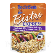 Uncle Ben‘s Bistro Rice Express Rice Long Grain & Wild Roasted Garlic 250G