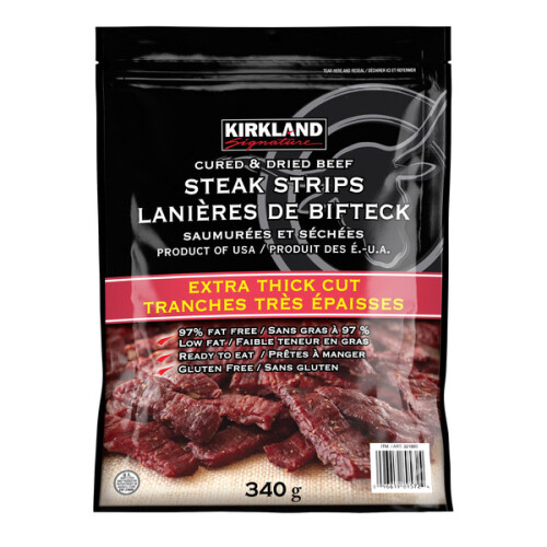 Kirkland Signature Extra Thick Steak Strips 340 g Costco, Montreal