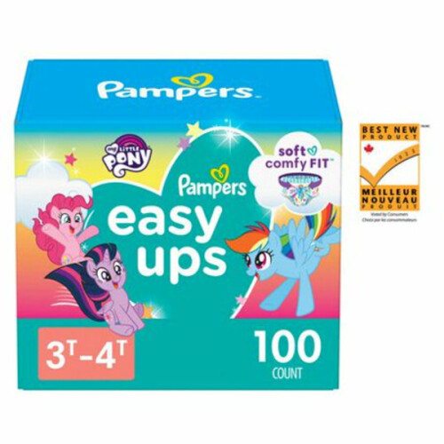 Pampers Giant Pack 3T-4T Easy Ups Girls Training Underwear 3T-4T - Walmart,  Vancouver Grocery Delivery