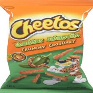 Crunchy cheddar jalapeño snacks