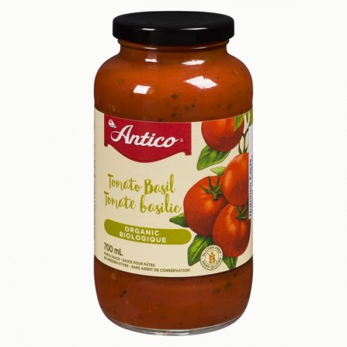 Antico Tomato Basil Pasta Sauce 700 ml Organic Garage Toronto