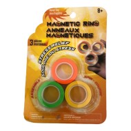 Magnetic rings fidget toy ring