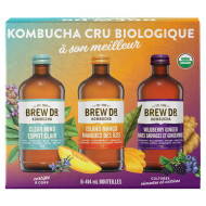 Brew Dr. Kombucha Kombucha Variety Pack, 6 x 414 ml