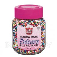 Cake Mate Rainbow Round Sprinkles Cake Decorations 113 g