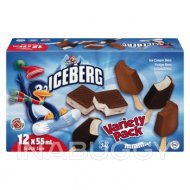 ICEBERG Variety Pack Ice Cream 12 X 55 ml