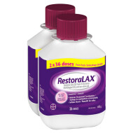 RestoraLAX Liquid Laxative, 2 x 612 g