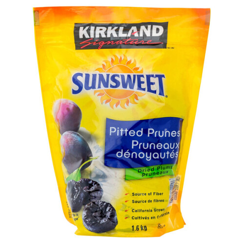 Kirkland Signature Sunsweet Pitted Prunes 1.6 kg Costco, Vancouver Grocery Delivery Buggy