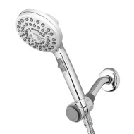 Waterpik Dual Dock Shower Head With Easy Select Spray Control on Handle 1 Ea