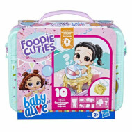 Baby Alive Foodie Cuties Sweets Series 1 Surprise Toy With Accessories & Doll Surprises in Lunchbox-Style Case for Kids Age 3 & Up 1Ea