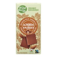 Almond Flavoured Organic Belgian Chocolate Bar 90 g
