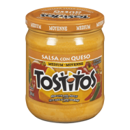 Tostitos Medium Salsa Con Queso Dip 13.3oz 1 Ea