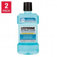 Listerine Ultraclean Mouthwash, 2 X 1.5 L
