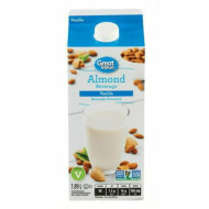 Great Value Vanilla Naturally Flavoured Almond Beverage, 1.89 L