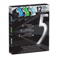 Wrigley 5 Sugar-Free Chewing Gum Variety Pack 12 Count