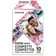 Fujifilm Canada Inc. 10 Exposures Single Pack Instax Mini Confetti Instant Film 1Ea