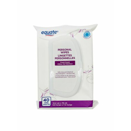 Equate Personal Wipes 40 Count Walmart, Vancouver Livraison d