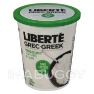Liberte 0% Lactose Free Yogourt Greek 750 g