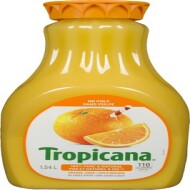 Orange juice with no pulp