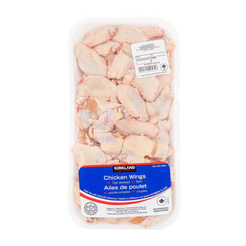 Kirkland Signature Split Tip Removed Chicken Wings Costco, Сalgary