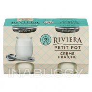 Riviera 35% Creme Fraiche 2 x 120 ml