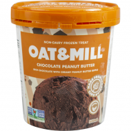 Oat & Mill Chocolate Peanut Butter Ice Cream 500 ml